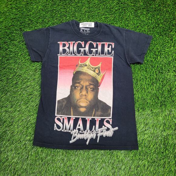 Notorious B.I.G Shirt Womens Small 17x24 Biggie Brooklyns Finest - Picture 1 of 11